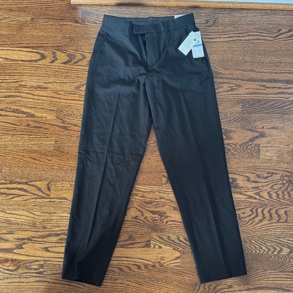 Boys Calvin Klein black suit pants size 18 slim fit- NWT